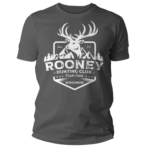 Men's Personalized Hunting Shirt Deer Hunter T Shirt Custom Club TShirts Cabin Trip Group Matching T Shirt Unisex Mans Gift Idea-Shirts By Sarah