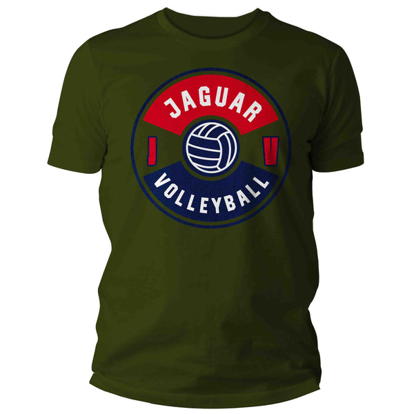 Men's Personalized Volleyball T Shirt Custom Retro Volleyball Dad Shirt Personalized Volley Beach Team TShirt Custom Unisex Shirts Gift Idea-Shirts By Sarah