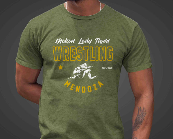 Wrestling shirt-Shirts By Sarah