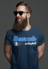 Men's Personalized Volleyball T Shirt Custom Volleyball Shirts Flying Volleyball Dad Volleyball Mom T Shirt Unisex Mans Gift Idea