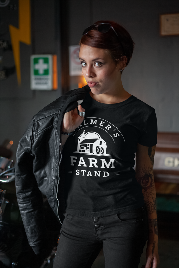 Women's Personalized Farm Shirt Custom Market Nursery T Shirt Farmer Produce Agriculture Farming TShirt Ladies Gift Idea-Shirts By Sarah