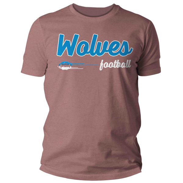 Men's Custom Football Shirt Personalized Football Retro Vintage Throwback T Shirts Dad Football Uncle TShirt Unisex Mans Gift Idea-Shirts By Sarah