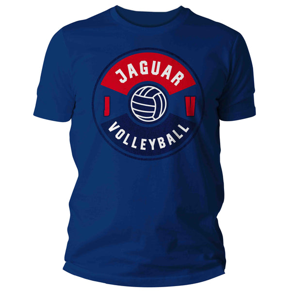Men's Personalized Volleyball T Shirt Custom Retro Volleyball Dad Shirt Personalized Volley Beach Team TShirt Custom Unisex Shirts Gift Idea-Shirts By Sarah