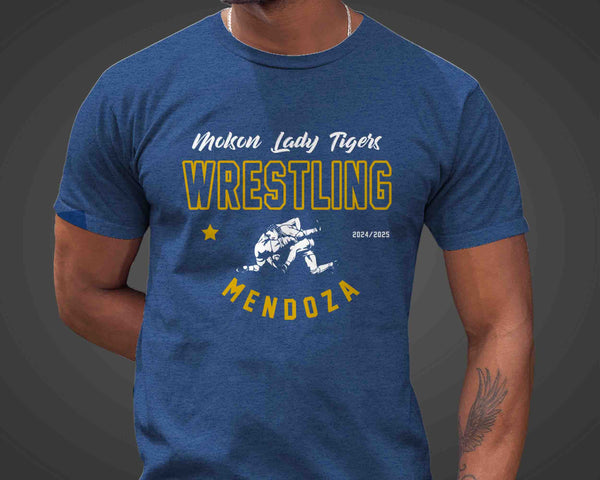 Wrestling shirt-Shirts By Sarah