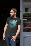 Men's Whale Shark Shirt Photo Underwater TShirt Photorealistic Scuba Diver Ocean Fish Marine Biologist Gift Idea Tee Unisex Mans