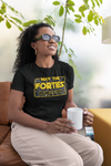 Women's Funny Birthday T Shirt May The Forties Be With You Shirt Geek Hyperspace Forty Gift 40th Gift For Her TShirt Ladies