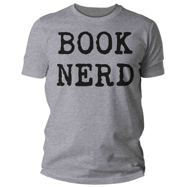 Men's Funny Book Nerd Shirt Geek TShirt Reader Reading Banned Books Author Bookworm Bibliomaniac Humorous Gift Idea Unisex Mans-Shirts By Sarah