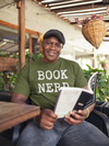Men's Funny Book Nerd Shirt Geek TShirt Reader Reading Banned Books Author Bookworm Bibliomaniac Humorous Gift Idea Unisex Mans