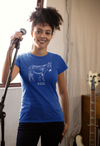 Women's Funny Donkey Shirt Wise Ass Hilarious Joke Play On Words Novelty Gift Saying Joke Graphic Wiseass Tee Ladies For Her