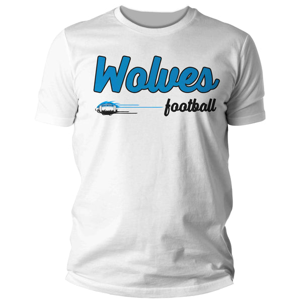 Men's Custom Football Shirt Personalized Football Retro Vintage Throwback T Shirts Dad Football Uncle TShirt Unisex Mans Gift Idea-Shirts By Sarah