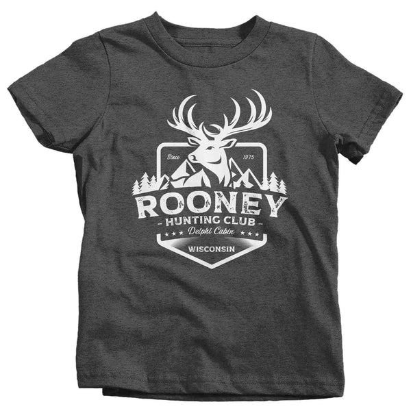 Kids Personalized Hunting Shirt Deer Hunter T Shirt Custom Club TShirts Cabin Trip Group Matching T Shirt Unisex Youth Gift Idea-Shirts By Sarah