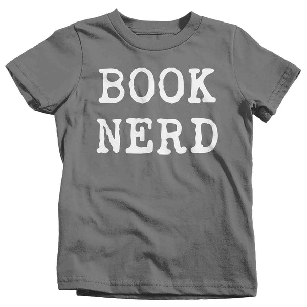Kids Funny Book Nerd Shirt Geek TShirt Reader Reading Banned Books Author Bookworm Bibliomaniac Humorous Gift Idea Unisex Youth-Shirts By Sarah