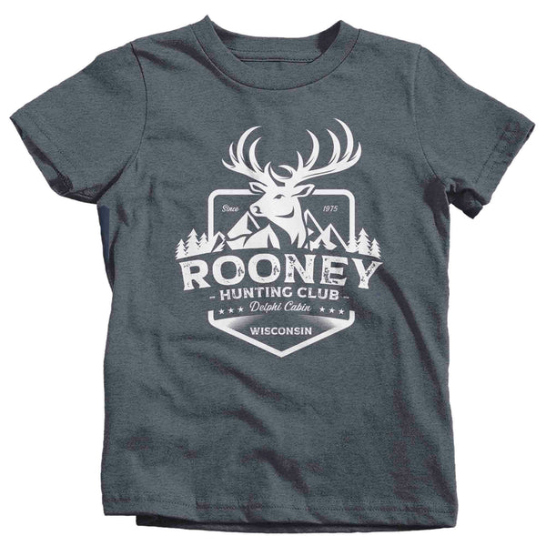 Kids Personalized Hunting Shirt Deer Hunter T Shirt Custom Club TShirts Cabin Trip Group Matching T Shirt Unisex Youth Gift Idea-Shirts By Sarah