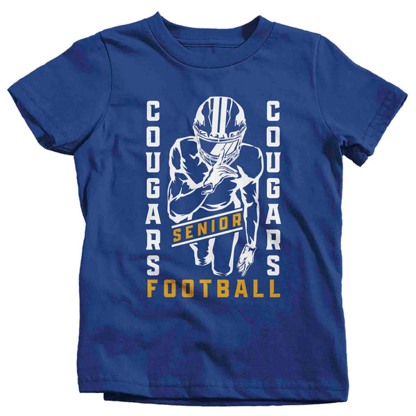 Kids Personalized Senior Football T Shirt Custom Football Senior Brother Shirt Sister Team Custom Unisex Shirts Gift Idea-Shirts By Sarah