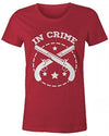 Shirts By Sarah Women's Best Friends Partners In Crime T-Shirts - Crime