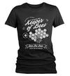 Shirts By Sarah Women's Keeper of Bees T-Shirt Beekeeper Gift Idea Tee Shirt