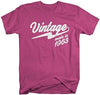 Shirts By Sarah Men's Vintage Made In 1963 T-Shirt Retro Birthday Shirts