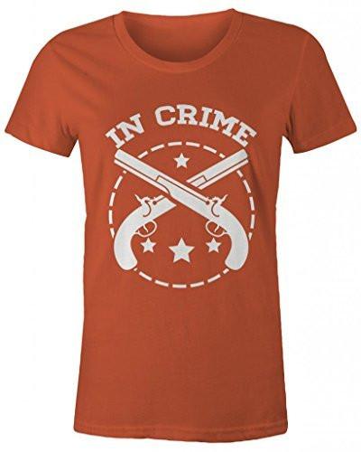 Shirts By Sarah Women's Best Friends Partners In Crime T-Shirts - Crime-Shirts By Sarah