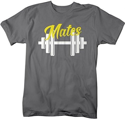 Shirts By Sarah Unisex Matching Swole Mates Workout T-Shirts (Mates)-Shirts By Sarah