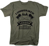 Shirts By Sarah Men's Lumberjack Logging Woodsman Ring Spun Cotton T-Shirt