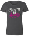 -Shirts By Sarah Women's Soon To Be Auntie T-Shirt New Baby Reveal Aunt Shirt