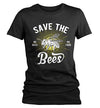Shirts By Sarah Women's T-Shirt Save The Bees No Food Bee Keeper Gift Shirt