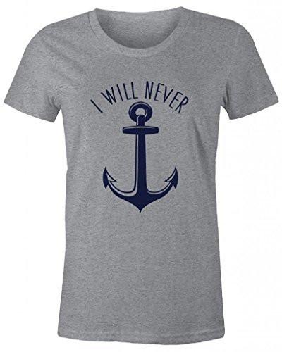 Shirts By Sarah Women's Best Friends Couples T-Shirts I Will Never Let You Sink (I Will Never Half)-Shirts By Sarah