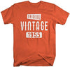 Shirts By Sarah Men's Original Vintage Birthday Year Shirts Made In 1955 T-Shirt