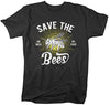 Shirts By Sarah Men's T-Shirt Save The Bees No Food Bee Keeper Gift Shirt