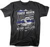 Shirts By Sarah Unisex Police Wife Finest Women T-Shirt Marry Officers
