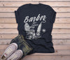 Men's Barber T-Shirt Get Faded Vintage Tee Chair Clippers Barbers Shirt