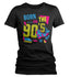 Women's Funny Birthday T Shirt Born In The 90's Shirt Fun Gift Grunge Bday Gift Soft Tee 30-ish 30th Graphic Tee Ladies-Shirts By Sarah