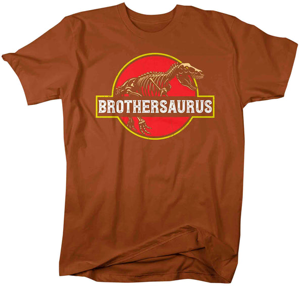 Men's Brothersaurus Shirt T Shirt T-Rex Dinosaur Family Theme TShirt Matching Shirts Bro Son Gift Graphic Tee Boy's Unisex-Shirts By Sarah