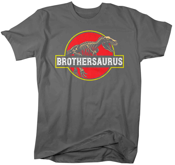 Men's Brothersaurus Shirt T Shirt T-Rex Dinosaur Family Theme TShirt Matching Shirts Bro Son Gift Graphic Tee Boy's Unisex-Shirts By Sarah