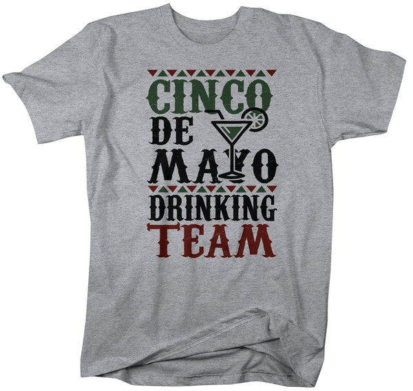 Men's Funny Cinco De Mayo T Shirt Cinco De Mayo Drinking Team Shirt Hipster Shirt Drinking Shirt-Shirts By Sarah