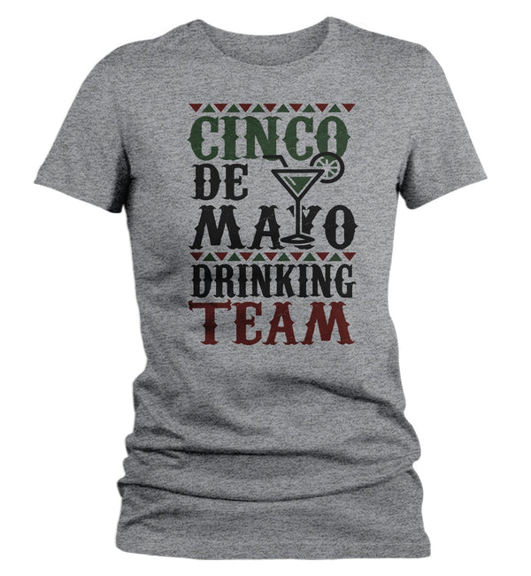 Women's Funny Cinco De Mayo T Shirt Cinco De Mayo Drinking Team Shirt Hipster Shirt Drinking Shirt-Shirts By Sarah