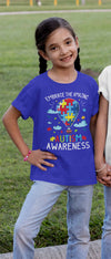 Kids Autism Awareness T Shirt Embrace The Amazing Shirt Hot Air Balloon Shirt Autistic Awareness TShirt