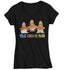 Women's V-Neck Cinco De Mayo Shirt Feliz Cinco De Mayo T Shirt Gnomes Sombrero Graphic Tee Ladies V-Neck Cute Soft Shirt-Shirts By Sarah