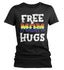 Women's LGBT T Shirt Free Mom Hugs Shirt Gay Pride Shirts Mom Hugs T Shirt Gay Support Shirts Proud Mom T Shirt-Shirts By Sarah