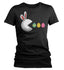 Women's Funny Easter Shirt Easter Bunny Eggs T Shirt Egg Hunter Tshirt Rabbit Graphic Tee Streetwear Ladies V-Neck-Shirts By Sarah