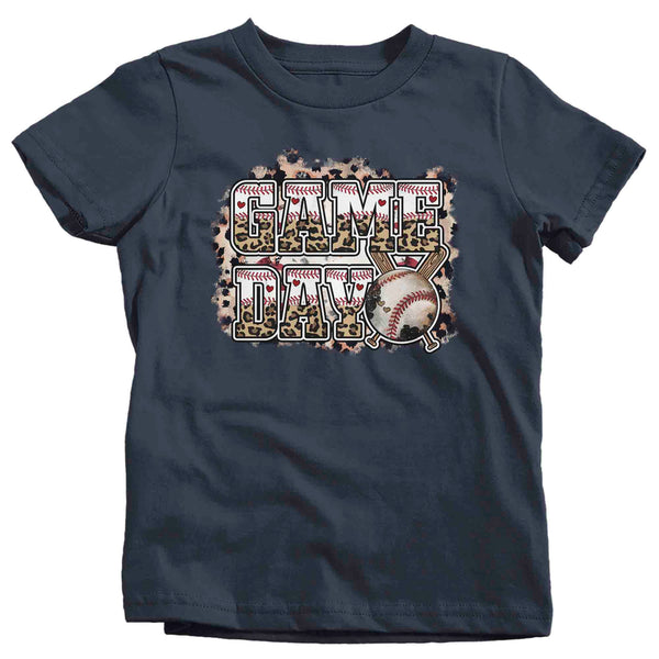 Kids Funny Baseball T Shirt Game Day Shirt Baseball Quote Saying Shirt Brother Sister Ball Shirt Softball Unisex Boy's Girl's Tee-Shirts By Sarah