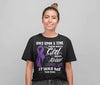 Men's Lupus T Shirt This Girl Kicked Lupus Ass Shirt Funny Purple Ribbon T Shirt Inspirational Lupus Shirt
