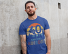 Men's 40th Birthday T-Shirt 40 And Still Awesome Forty Years Old Shirt Gift Idea 40th Birthday Shirts Vintage Fortieth Tee Shirt Man Unisex