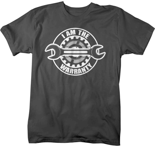 Men's Funny Mechanic T Shirt I Am The Warranty Shirt Fix Cars Aficionado Wrench Automotive TShirt Gift Gift Tee Unisex Man-Shirts By Sarah