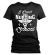 Women's Funny Nurse Shirt I Can't Nursing School T Shirt Gift Training ER Registered Licensed Practical RN LPN TShirt Ladies Woman