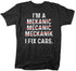 Men's Funny Mechanic Shirt I Fix Cars T Shirt Spelling Humor Garage Mekanic Gift Humorous Hilarious Gift Joke Tee Unisex Man-Shirts By Sarah