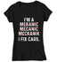 Women's V-Neck Funny Mechanic Shirt I Fix Cars T Shirt Spelling Humor Garage Mekanic Gift Humorous Hilarious Gift Joke Tee Ladies Woman-Shirts By Sarah