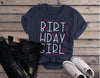 Women's Cute Birthday Girl T-Shirt Party Girl's Night Tee Bday Gift Idea