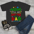 Kids Autism Shirt Be Fine Dad Like Mine Tshirt Cute Autism T Shirt Puzzle Heart-Shirts By Sarah
