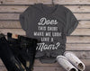 Women's Cute Baby Reveal Idea T-Shirt Does Shirt Make Me Look Like Mom Expecting Tee
